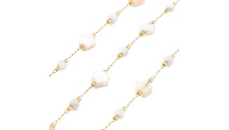 chaine perle nacre