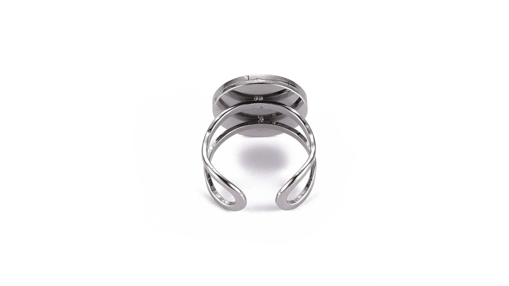 copy of Support bague serpent en acier inoxydable doré plaqué 18K