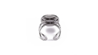 bague acier 14mm ajustable
