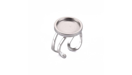 copy of Support bague serpent en acier inoxydable doré plaqué 18K