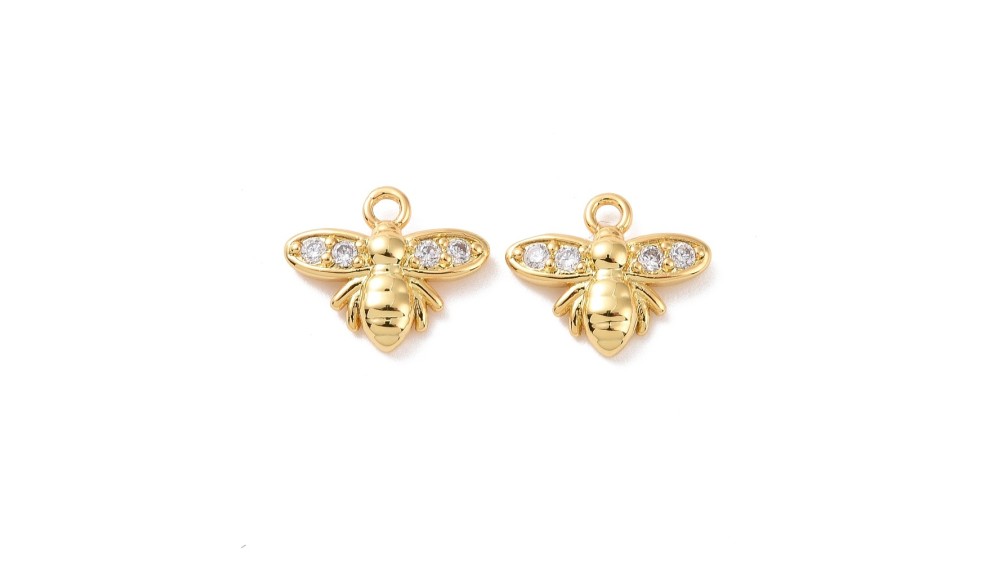 pendentif abeille laiton