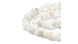 copy of Perles puces en agate naturelle bleu glacier