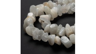 copy of Perles puces en agate naturelle bleu glacier