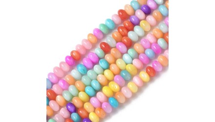 copy of Perle x 30 fleur nacre veritable 6mm