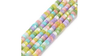 copy of Perle x 30 fleur nacre veritable 6mm