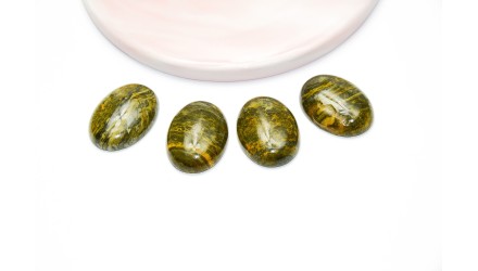copy of Cabochon 12mm agate indienne naturelle