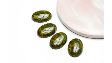 copy of Cabochon 12mm agate indienne naturelle