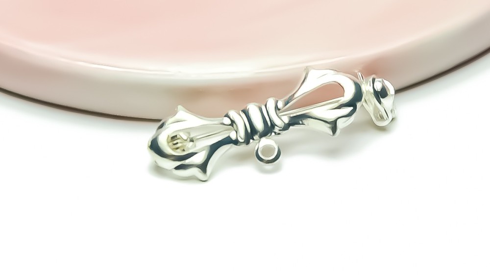 broche argent