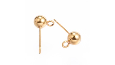 copy of Puces d'oreille en acétate violette x paire