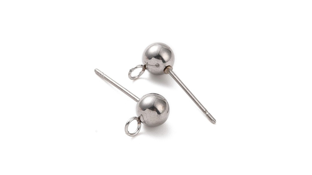 copy of Puces d'oreille en acétate violette x paire