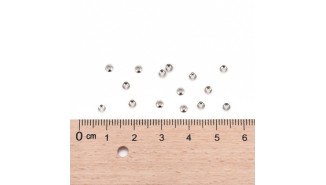 copy of Coupelles pour perles 3mm en laiton doré