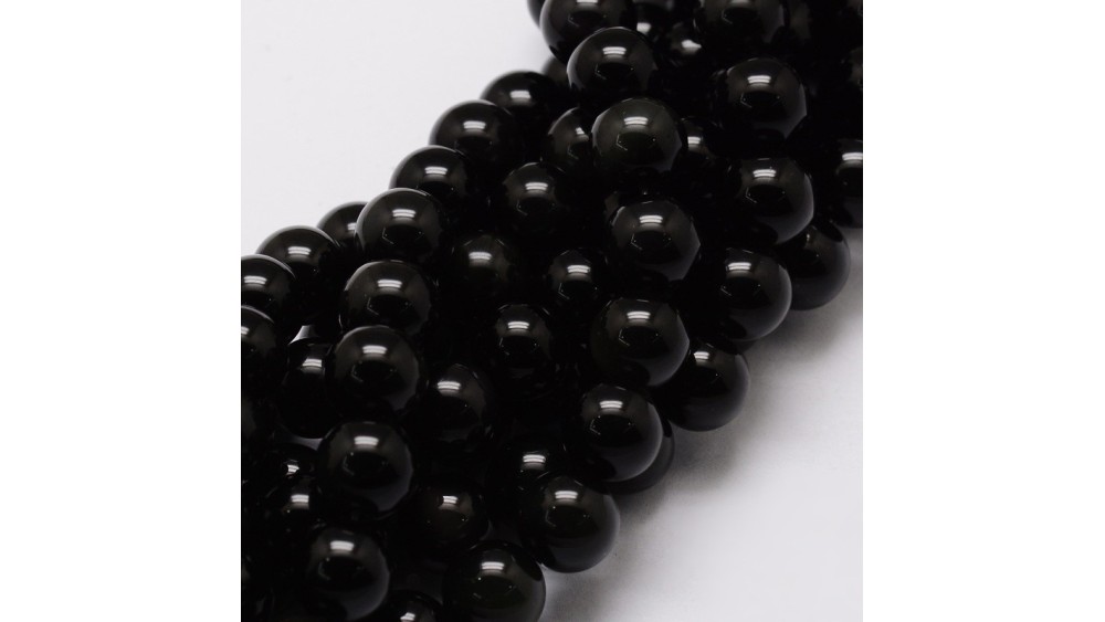 perle 6mm onyx