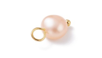 Pendentifs X 10 nacre véritable couleurs mélangées