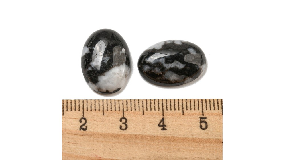 copy of Cabochon 13x18mm lépidolite x 4