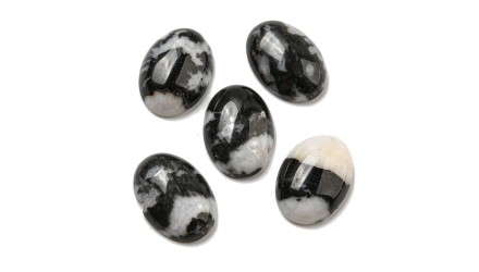 copy of Cabochon 13x18mm lépidolite x 4