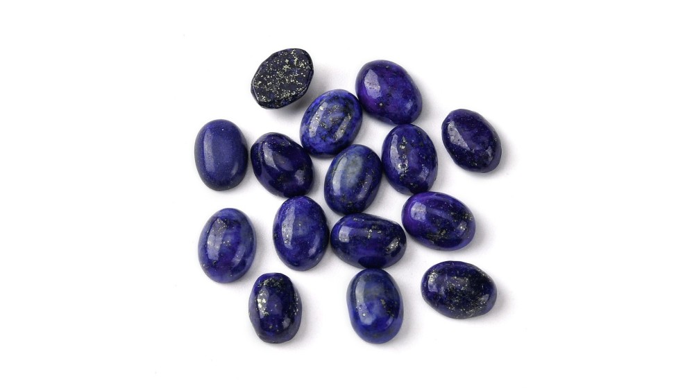 cabochon lapis 6x8mm