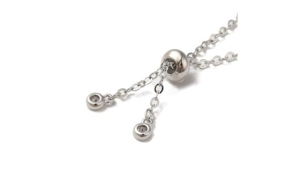 copy of Bracelet support cabochon 4mm en laiton doré  18K