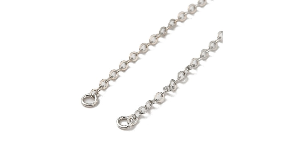 copy of Bracelet support cabochon 4mm en laiton doré  18K