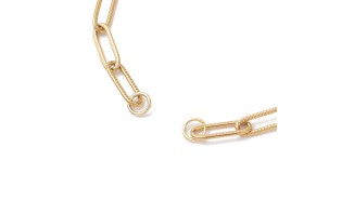 copy of Bracelet support cabochon 4mm en laiton doré  18K