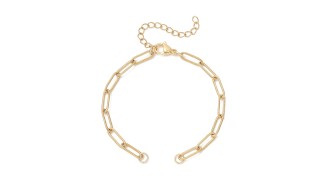 copy of Bracelet support cabochon 4mm en laiton doré  18K