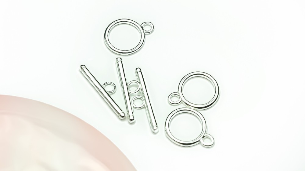 copy of Fermoir toggle 14mm barre à embout en acier inoxydable 24k