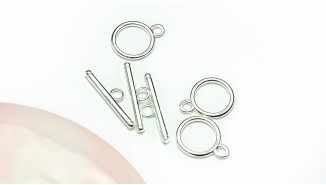 copy of Fermoir toggle 14mm barre à embout en acier inoxydable 24k