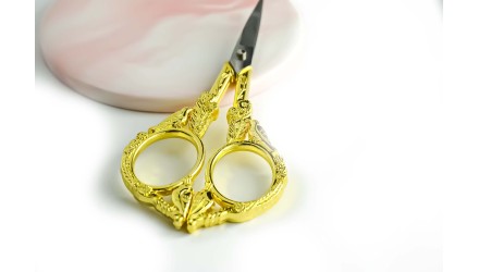 copy of Paire de ciseaux d'atelier en acier inoxydable doré 16.8mm