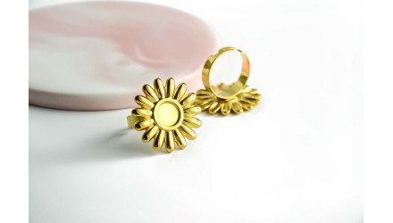 bague fleur
