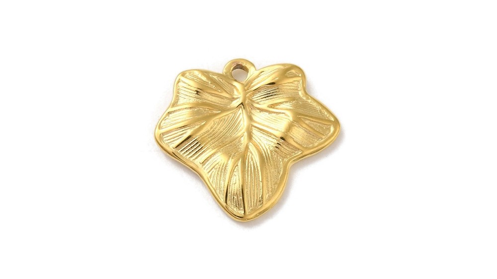 pendentif feuille