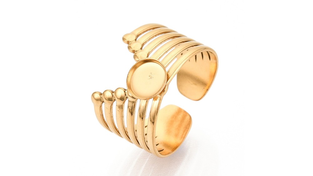 bague suupport cabochon