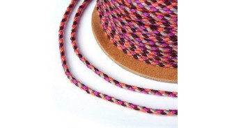 copy of Cordon en coton ciré 1mm noir