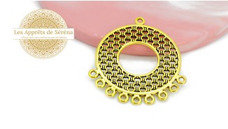 copy of Connecteur goutte zamak couleur or