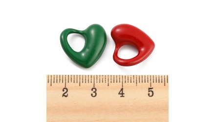 coeur emaillé