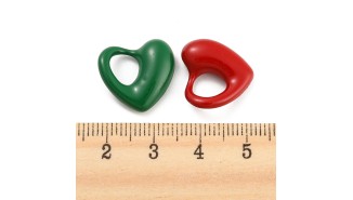 coeur emaillé