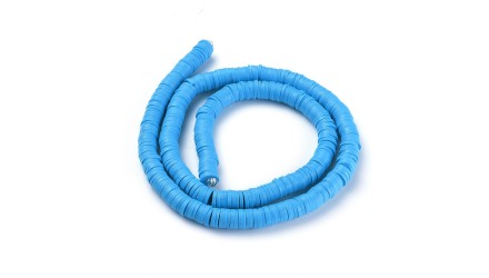 heishi bleu roi 6mm