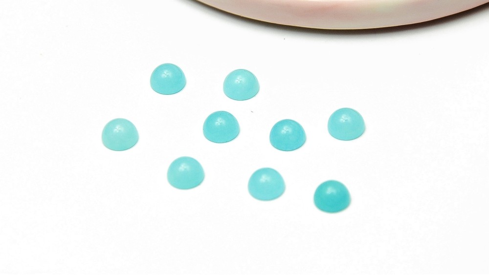 copy of Cabochon 12mm agate indienne naturelle