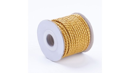 cordon cuir or 3mm