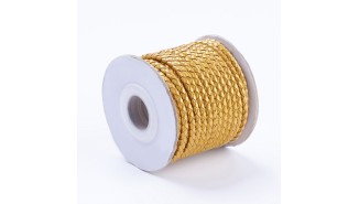 cordon cuir or 3mm