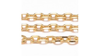 chaine acier 18k