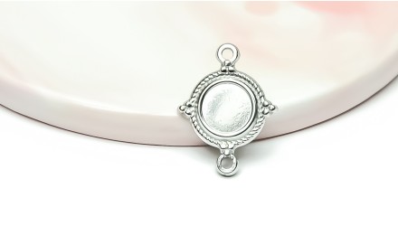 support cabochon 8mm