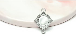 support cabochon 8mm