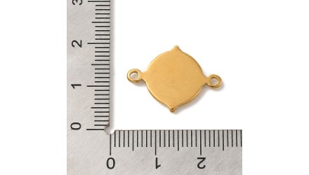 copy of Connecteur support cabochon 8mm acier 304