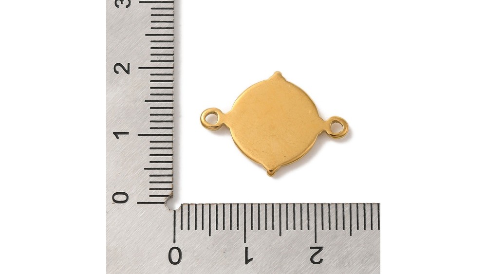 copy of Connecteur support cabochon 8mm acier 304