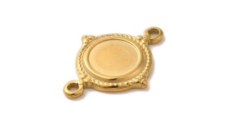 support cabochon 8mm