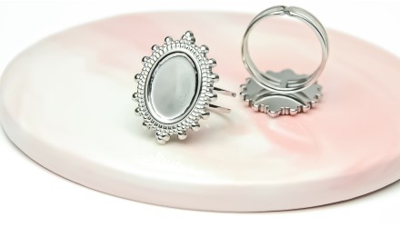 copy of Support bague serpent en acier inoxydable doré plaqué 18K
