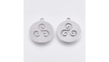 pendentif acier