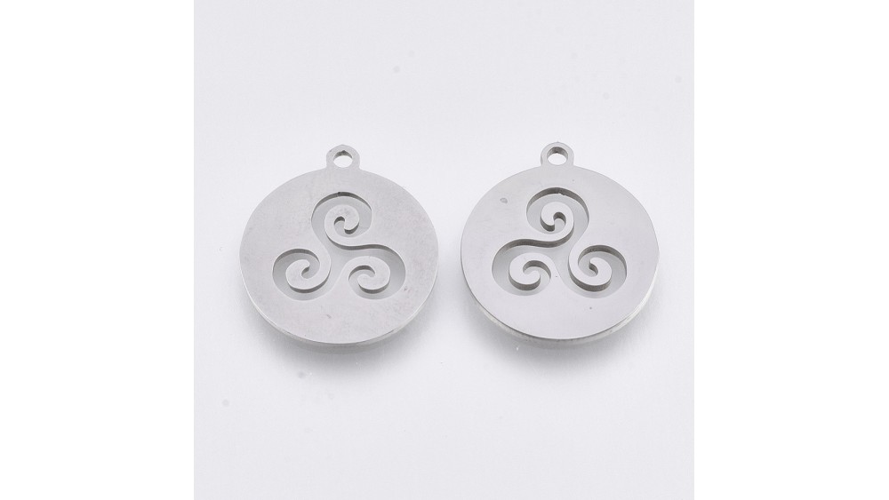 pendentif acier