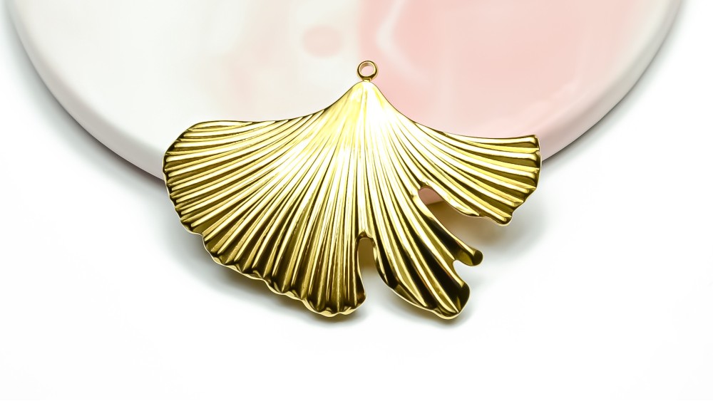 pendentif feuille