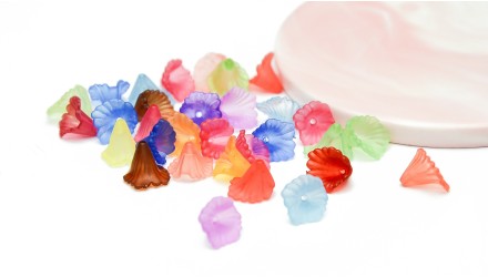 copy of Perle fleur en lucite multicolore sachet de 20gr