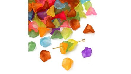 copy of Perle fleur en lucite multicolore sachet de 20gr